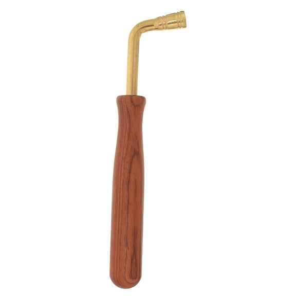 BESTYASH Dulcimer Tone Tuning Wrench Metal and Wood Durable L Shape Handle for Piano and Instrument Tuning