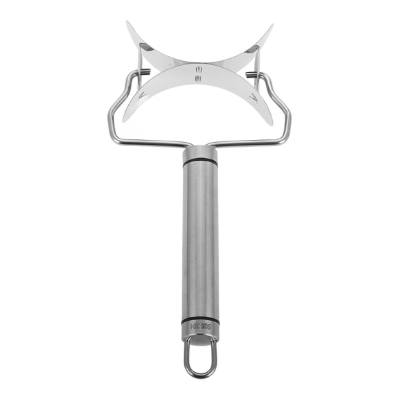 BESTYASH Stainless Steel Dumpling Skin Maker with Handle Manual Dough Press for Kitchen Use