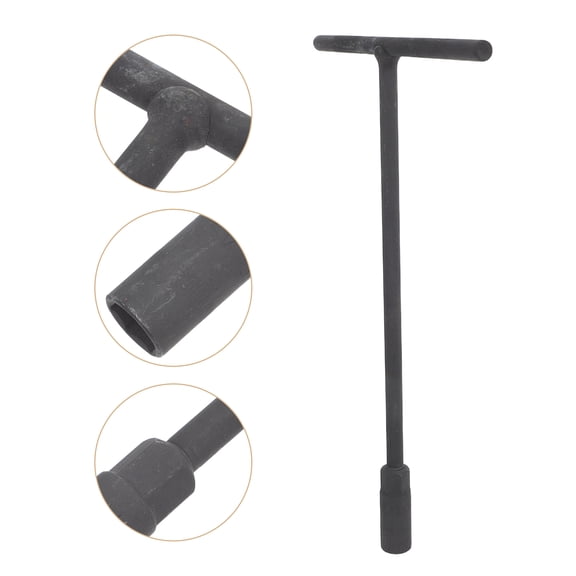 BESTYASH Durable 13Mm T Handle Socket Driver Wrench with Anti Slip Surface for Vehicle Repair