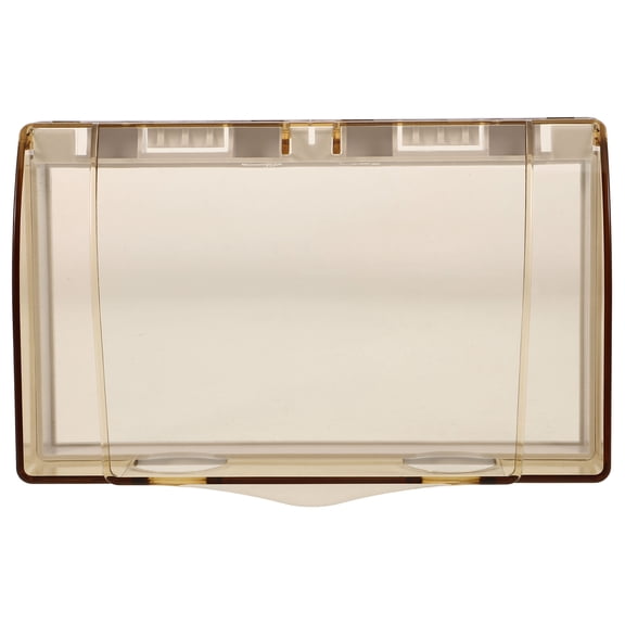 BESTYASH Durable Golden Electrical Panel Cover with Adhesive and Splash Proof Features