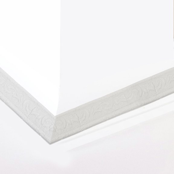 BESTYASH Grey Peel and Stick Foam Skirting Board Trim for Wall and Ceiling