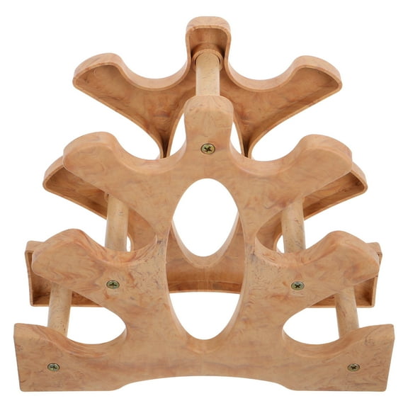BESTYASH Durable Khaki Kettlebell Rack for Workout Area Storage and Weight Equipment Holder