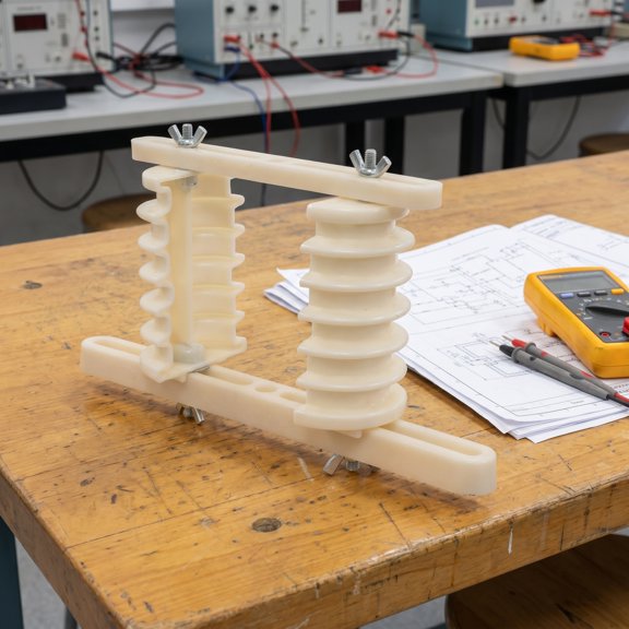 BESTYASH Durable Plastic Motor Coil Winding Mold with 6 Layer Wire Forming Design