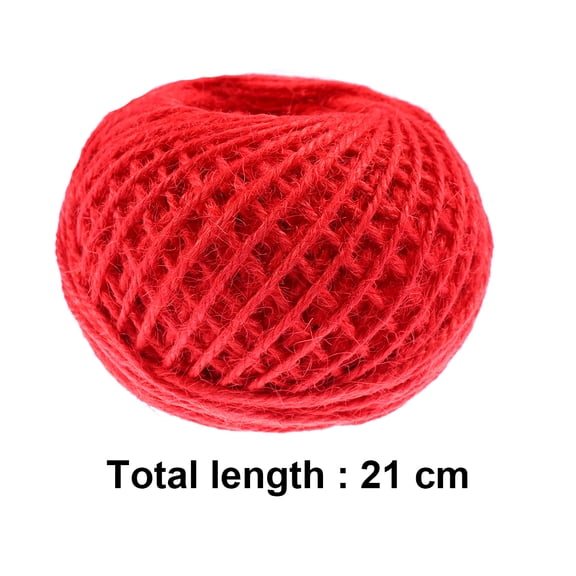 BESTYASH Colored Hemp Rope Jute Twine 1 Roll for Crafting, Macrame, Gardening, Projects and Enthusiasts