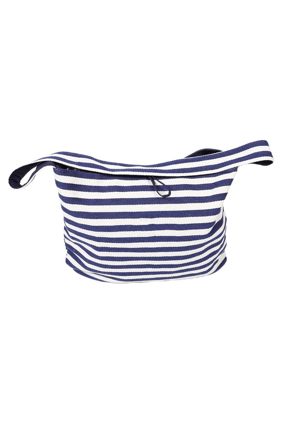Durable Reversible Striped Tote Bag Large Casual Shoulder and Crossbody Bag for Shopping