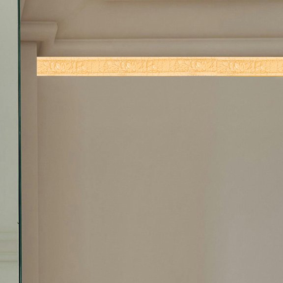BESTYASH Durable Soft Foam Trim Molding Light Yellow Self Adhesive for Wall Skirting and Ceilings