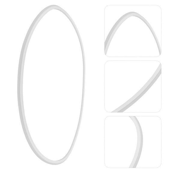 BESTYASH Durable White Bar Stool Base Ring Floor Protector for Kitchen Counter and Bar Stool Use