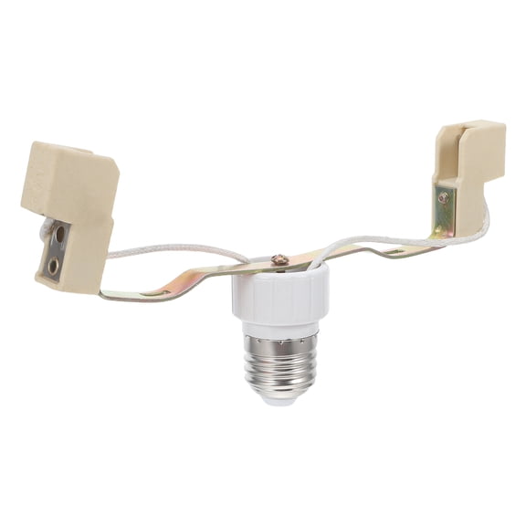 BESTYASH E27 to R7s Lamp Socket Converter Ceramic Base for Stable and Safe Home Lighting