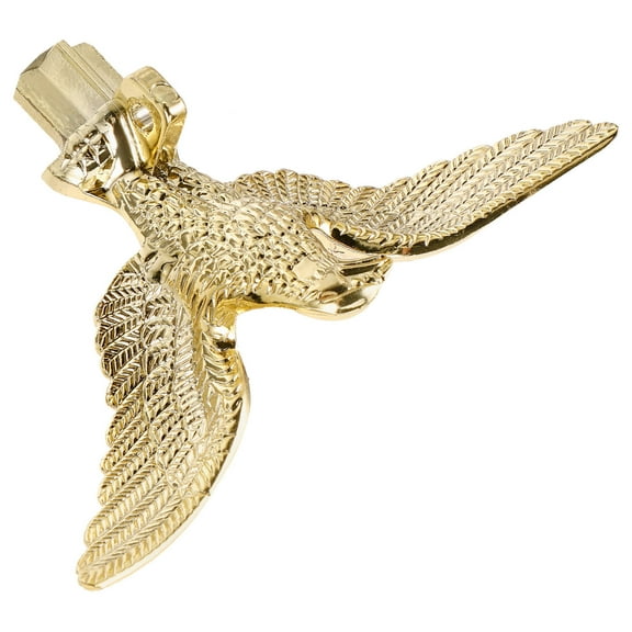 BESTYASH Eagle Topper For Flag Pole Golden Plastic 1Pack for Outdoor Garden