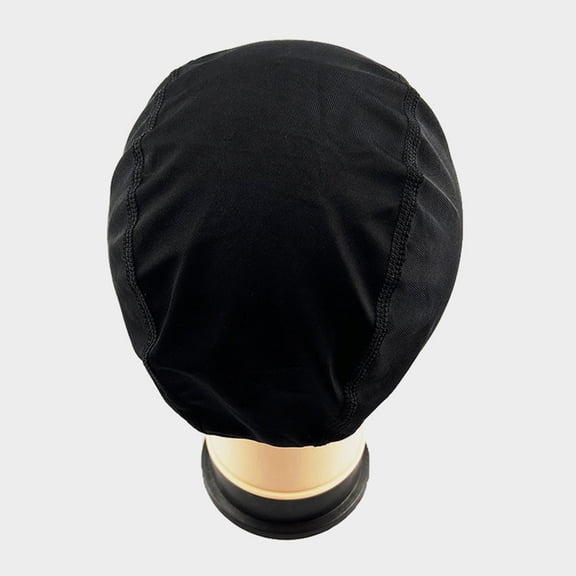 BESTYASH Elastic Ice Silk Black Wig Cap Breathable Net for Styling and Wig Accessories