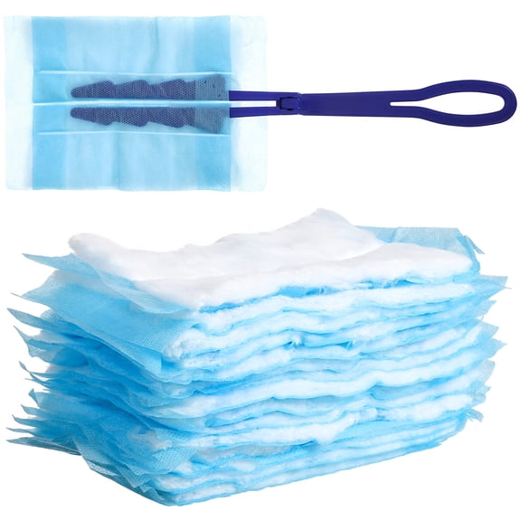BESTYASH 1Set Disposable Electrostatic Dusters Cleaning Set for Furniture Window and Car with Comfortable Grip