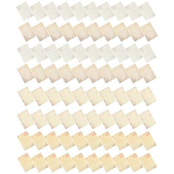 BESTYASH Elegant Assorted Color Letter Writing Paper for Home Use 80 Sheets Smooth Writing Supplies