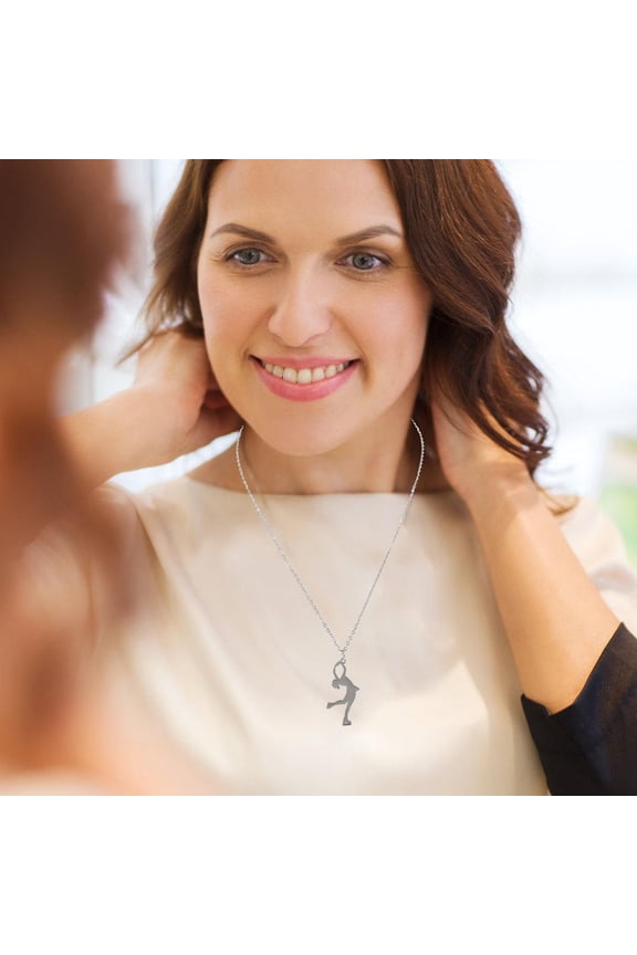 gymnastics jewelry silver decoration women 1Pack