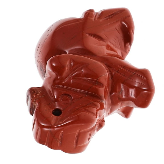 BESTYASH Elephant Statue Figurines Natural Stone for Wedding Party 1Pack