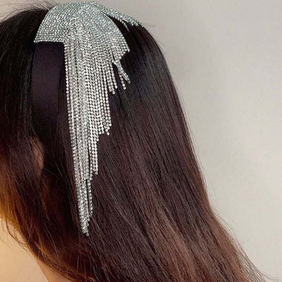 BESTYASH Luxury Tassel Headwear Hair Decor for Women 1Pack