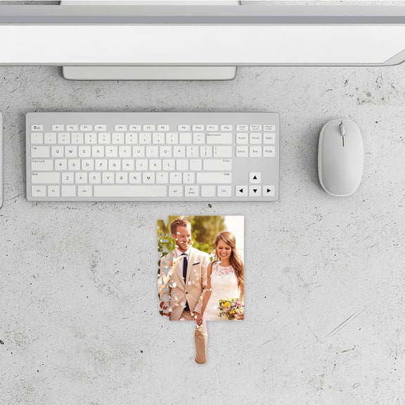 BESTYASH White Density Board Sublimation Printing Picture Frame Set for Engagement - Display Frames