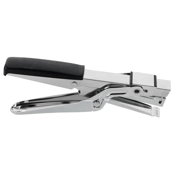 BESTYASH Ergonomic Black Handheld Stapling Pliers for Home Office with Precise Stapling and Effort Saving