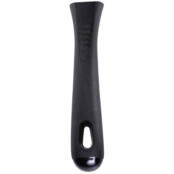 BESTYASH Ergonomic Black Pan Handle Replacement for Kitchen Cookware Long Handle with Hanging Hole