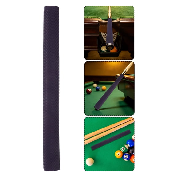 BESTYASH Ergonomic Purple Cue Handle Sleeve for Home Use with Flexible Non Slip Tubing Wrap