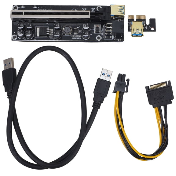 BESTYASH External GPU for Laptop with MultiDisplay Connectivity Black PVC Graphics Card for Home Use
