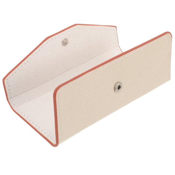 BESTYASH Eyelash Tweezer Organizer Beige Portable Case with Durable Protective Design