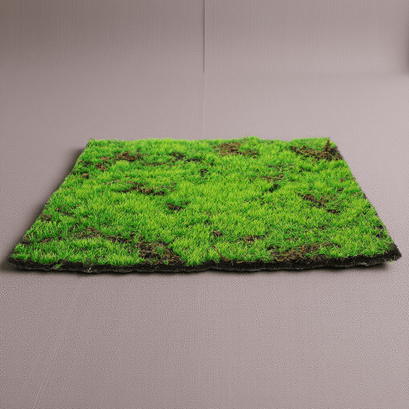 BESTYASH Artificial Moss Rug Green Grass Carpet for Indoor and Outdoor Decor