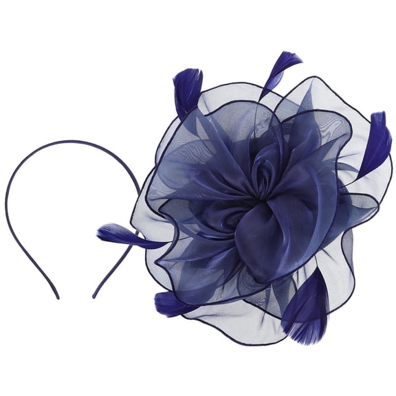 BESTYASH Women's Fancy Tea Party Hat Headdress Decorative Accessory in Gauze, 1 Set