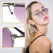 BESTYASH Fashion Purple Sunglasses with Lightweight Design and Chic Look for Beach Party and Photo Prop