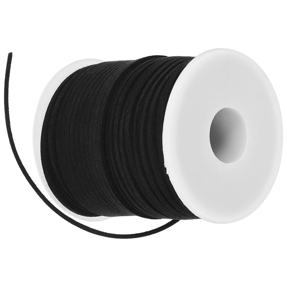 BESTYASH Stylish Black Polyester Cord for Bowknot Making, Bouquet Wrapping, and Craft Projects