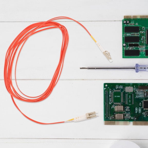 BESTYASH Orange to Multi-Mode Fiber Optic Patch Cable for High-Speed Data Center Network Connectivity