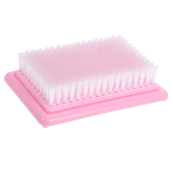 BESTYASH Portable Wool Felting Brush in Pink with Durable Nylon Base for Efficient Felting