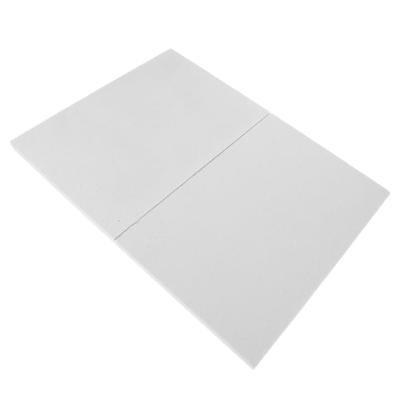 BESTYASH Fireproof Ceramic Fiber Insulation Board Heat Resistant Stove Hearth Board White