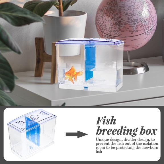 BESTYASH Fish Breeding Box Acrylic Hatchery Incubator with Lightweight Durable Material