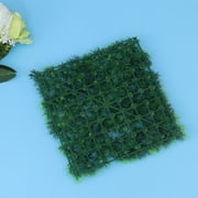 BESTYASH Fish Tank Turf Mat Green Fake Grass Ornament with Natural Shelter for Turtle Tank Decor