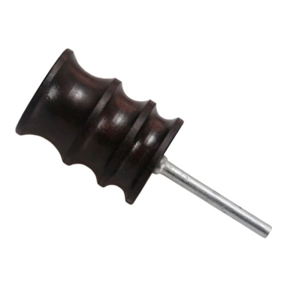BESTYASH Burnisher Tool For Brown Ebony Wood 1Set For Hand Drill Usage