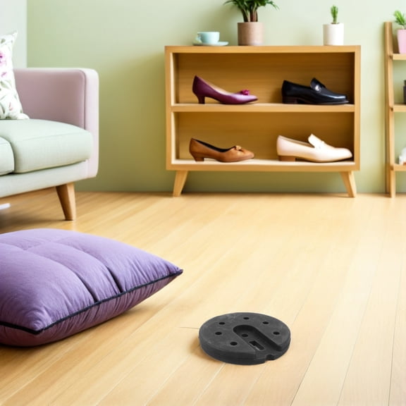 BESTYASH Floor Lamp Base Weighted Plastic Round Stable Anti Shake Replacement for Floor Or Table Lamps