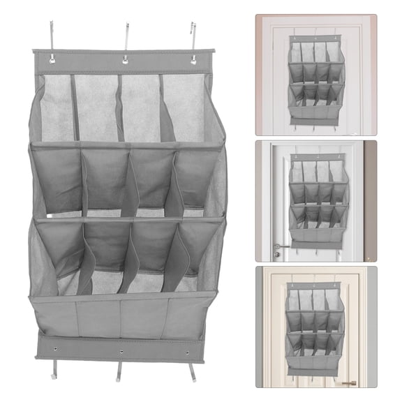 BESTYASH Wall Mounted Hanging Shoe Storage Rack with Upward Opening for Narrow Doors