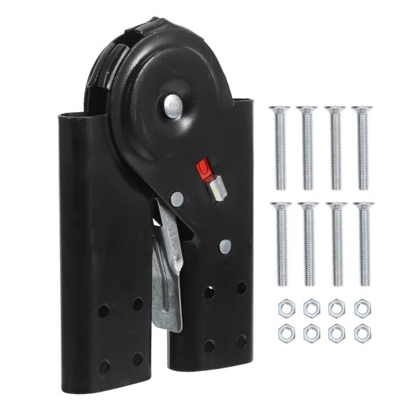 BESTYASH Aluminum Alloy Ladder Joint Connector Lock Black For Vehicle Storage 1Pack