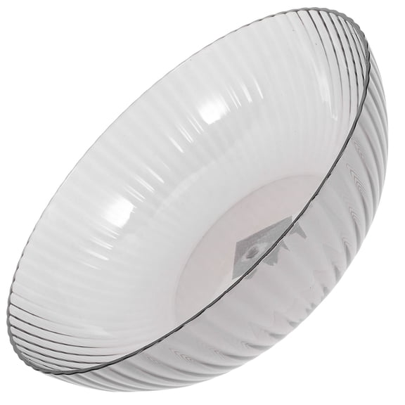 BESTYASH Food Serving Tray Grey PET Circular Modern Design for Home Use and Office Use 1Pcs