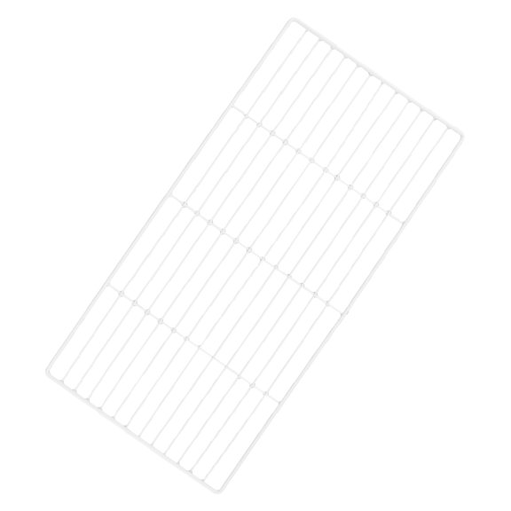 BESTYASH Freezer Shelf Organizer White Metal Wire Rack for Flexible Storage Use