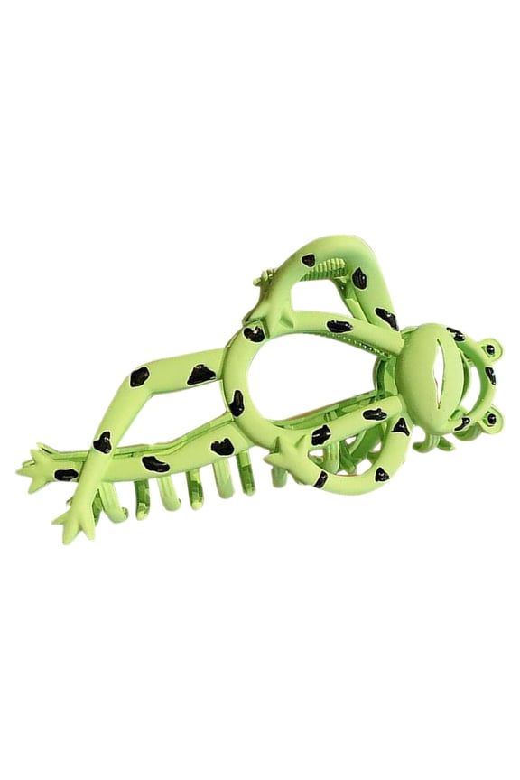 Frog Shape Hair Clip Fun Hair Claw Clips Fashion Design 1Pack
