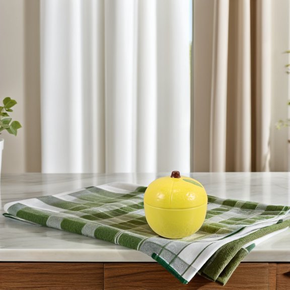 BESTYASH Fruit Shape Ceramic Storage Container with Lid Airtight Seal for Kitchen Storage