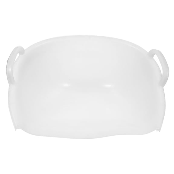 BESTYASH Garbage Sweeper Handheld Dustpan for Home Transparent 1Pack