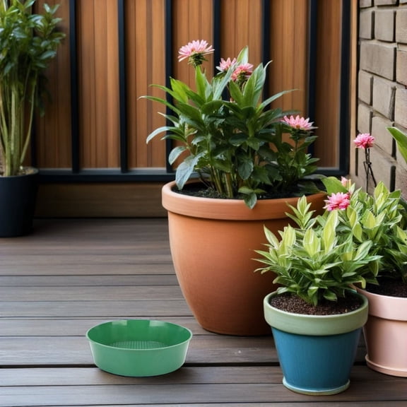 BESTYASH Garden Mesh Soil Sieve Green Plastic Sifting Tool for Removing Rocks and Debris