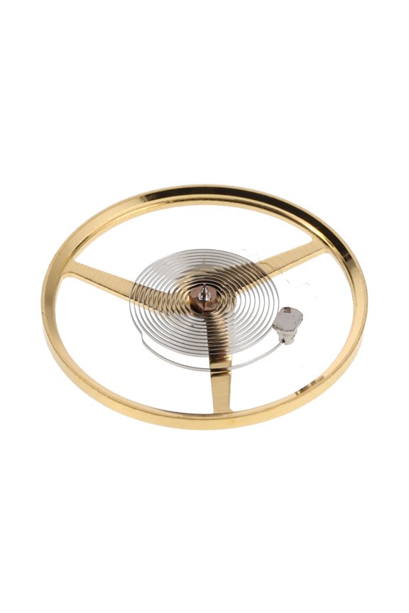 Watch Balance Spring Assembly Alloy Construction Wear Resistant for Mechanical Watch Repair