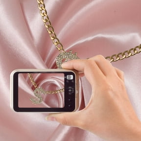 BESTYASH Silk Golden Photography Background Cloth for Cosmetics and Jewelry Shoots