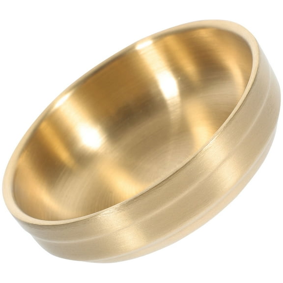BESTYASH Golden Stainless Steel Small Sauce Dish Versatile Dipping Bowl for Sauces and Condiments