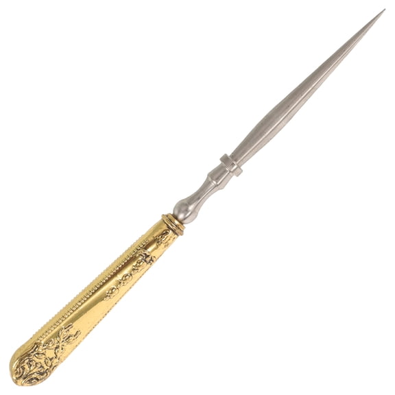 BESTYASH Sewing Awl Tool Set with Golden Zinc Alloy Handle for Canvas, , Fabric Repair and Craft Projects