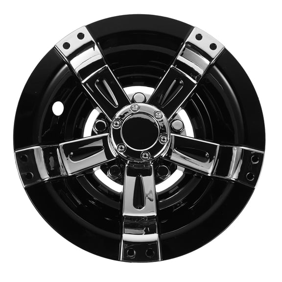 BESTYASH Golf Cart Hub Cap 10 Inch Wheel Center Cover with Uv Protection Durable Plastic Hubcap Replacement