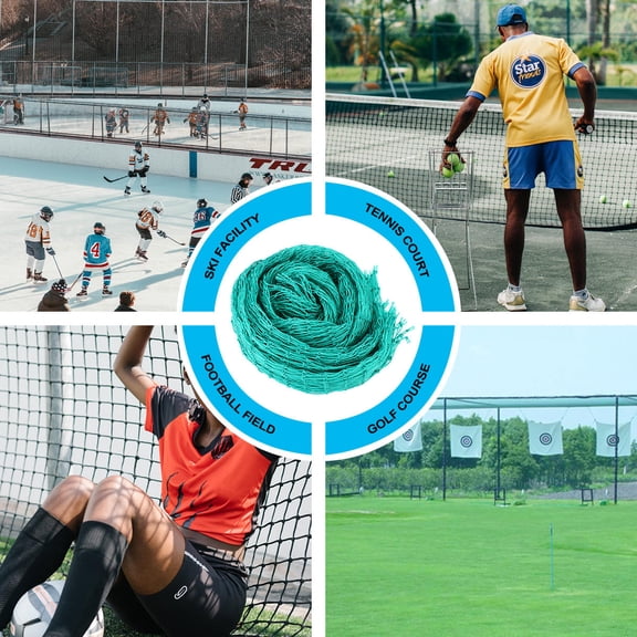 BESTYASH Golf Course Netting Course Net Mesh Green for Pet Safety 1Pack